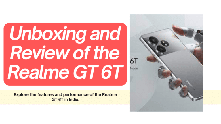 Realme GT 6T in India